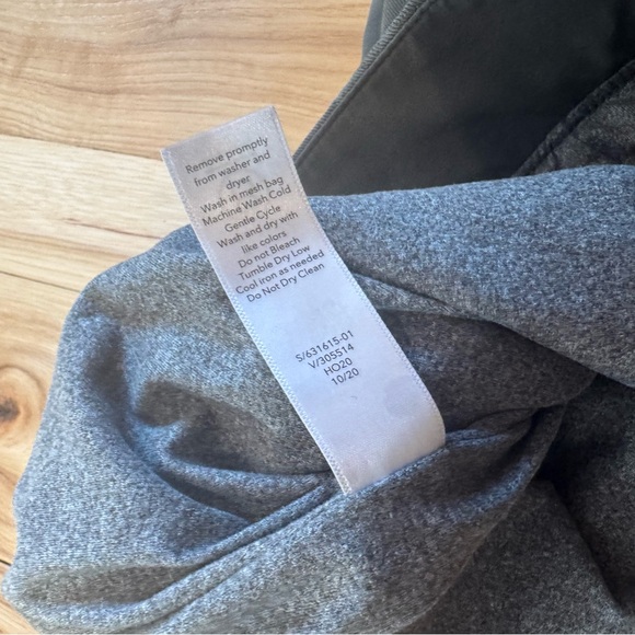 Athleta Green Camouflage Track Pants with Tapered Legs - Picture 6 of 7